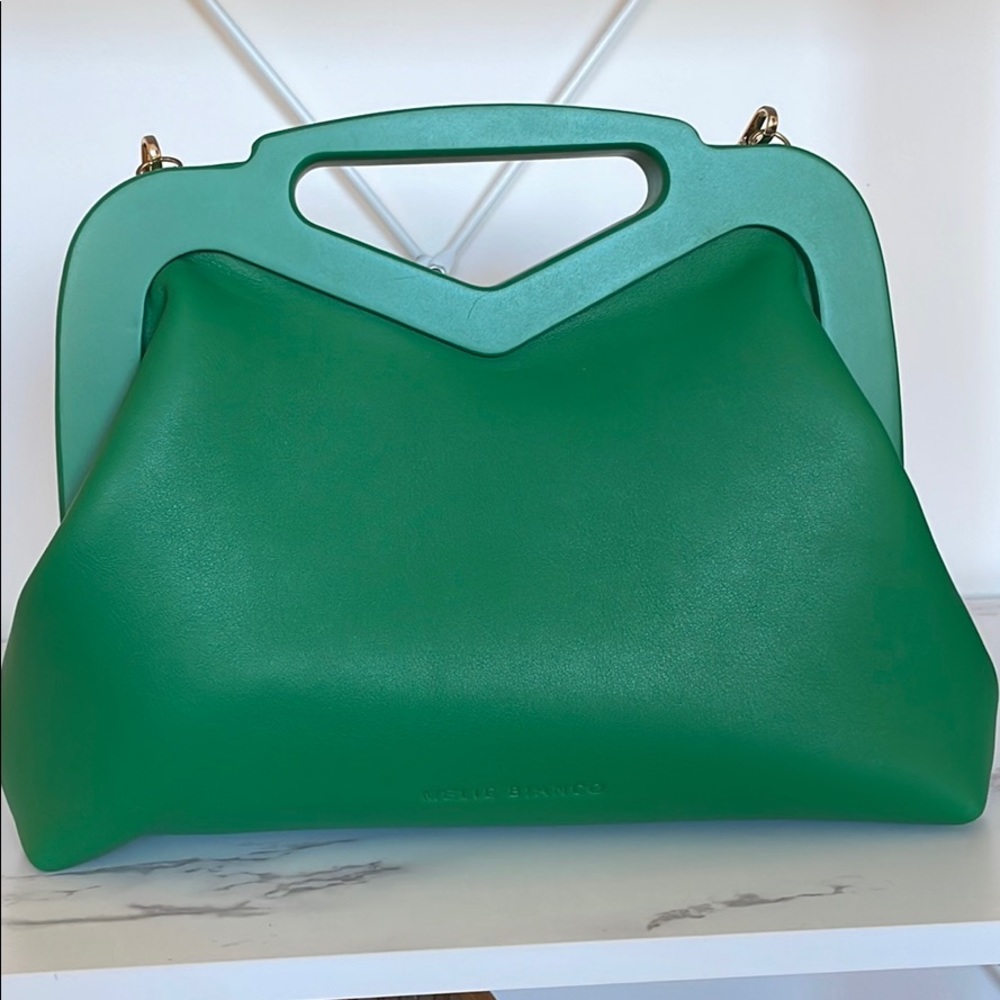 NEW Melie Bianco Angie Green crossbody bag. W tags